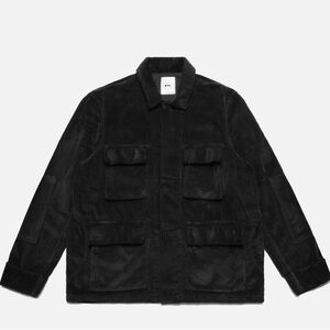 BTFL-LIFE men's bdu corduroy jacket in ONYX